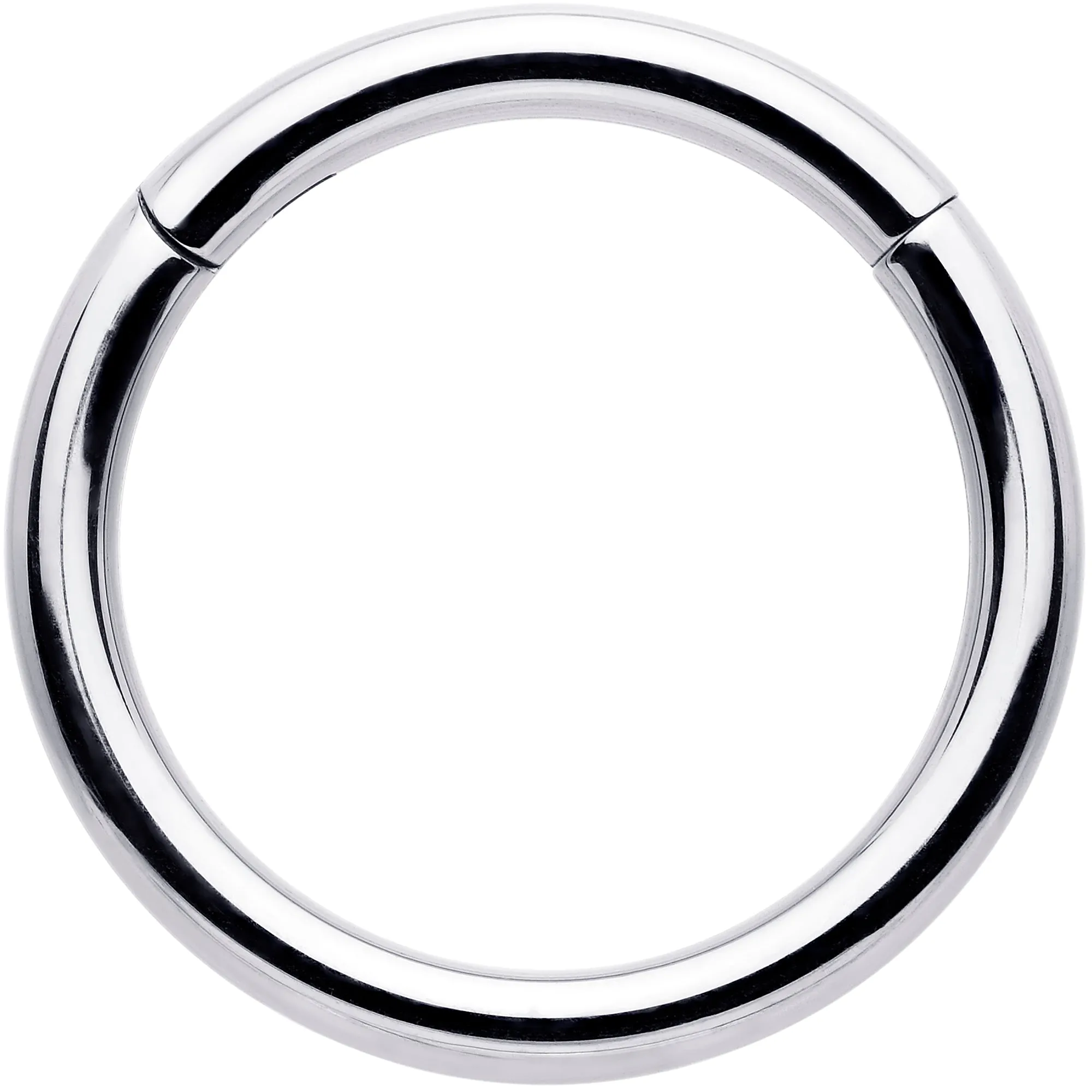 12 Gauge 9/16 316L Surgical Steel Precision Hinged Segment Hoop