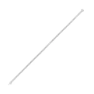 14KT White Gold & Diamond Classic Book Tru Reflection Bracelet  - 1 ctw