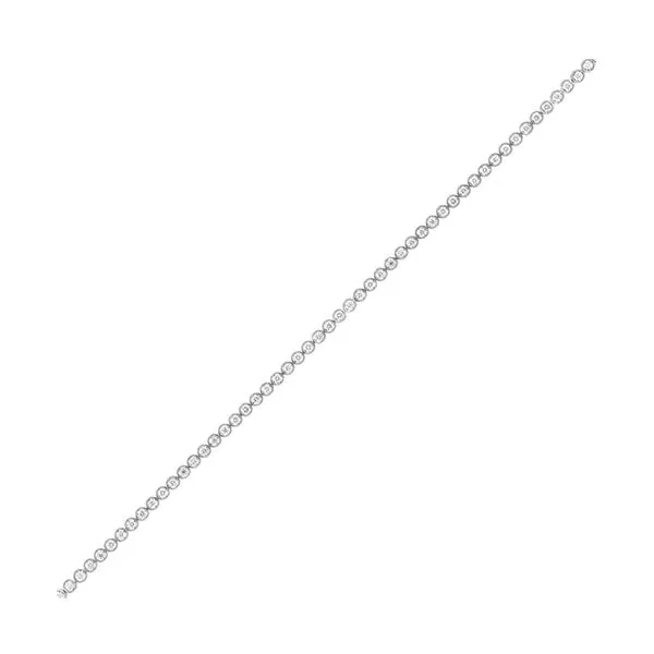 14KT White Gold & Diamond Classic Book Tru Reflection Bracelet  - 2 ctw