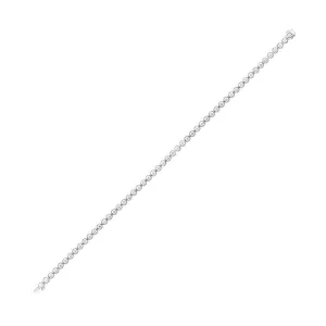 14KT White Gold & Diamond Classic Book Tru Reflection Bracelet  - 3-1/4 ctw