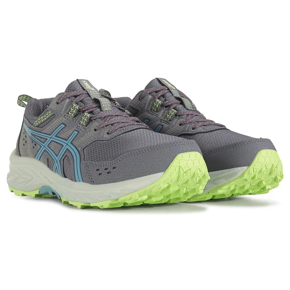 Asics Women's GEL-Venture 9 Trail Running Shoe Medium/Wide ,  grey