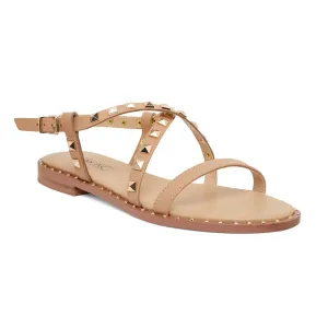 Berry Sandal in Tan  Leather