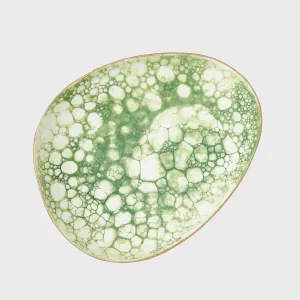 Bubble Glaze Porcelain Ring Dish