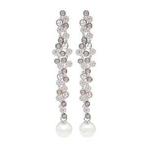 Cherry Blossom Sweet 18k Long Earring