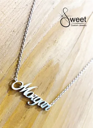 CURSIVE NAME NECKLACE