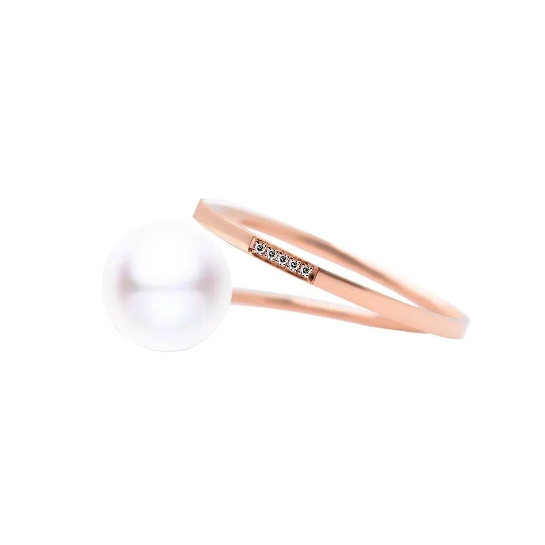 Diamond "Classic" Pearls Ring