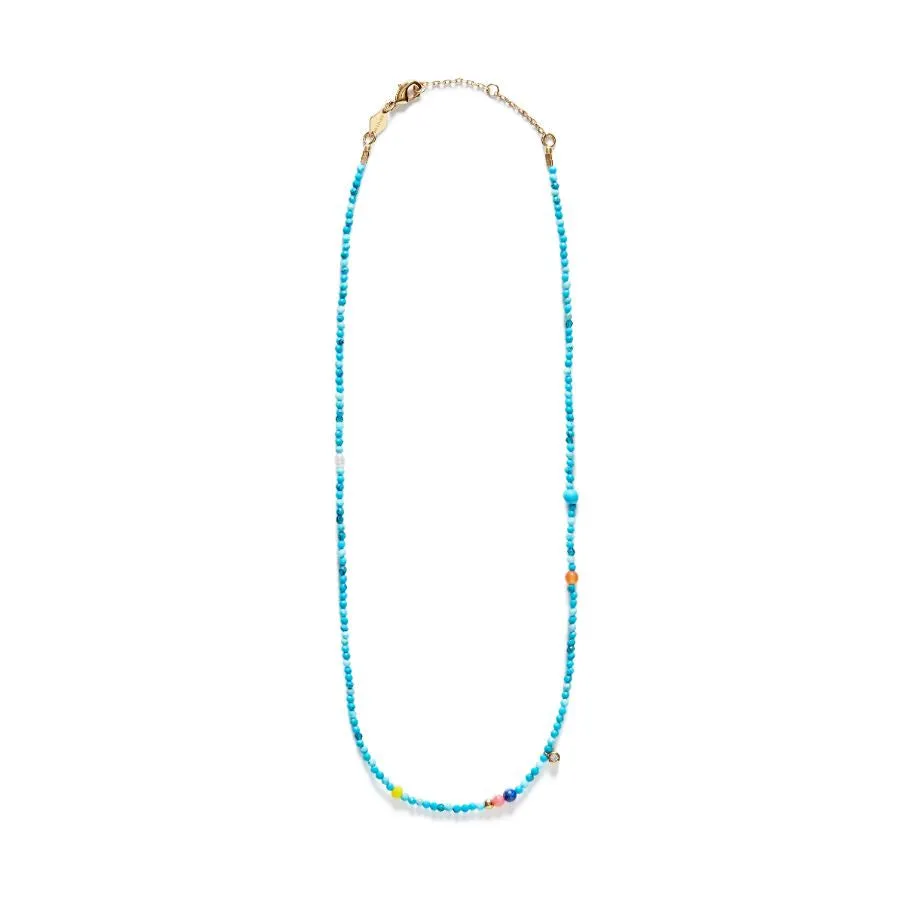 Dotty Necklace, Turquoise