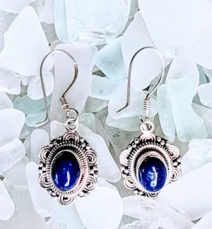 Elegant Lapis Earrings