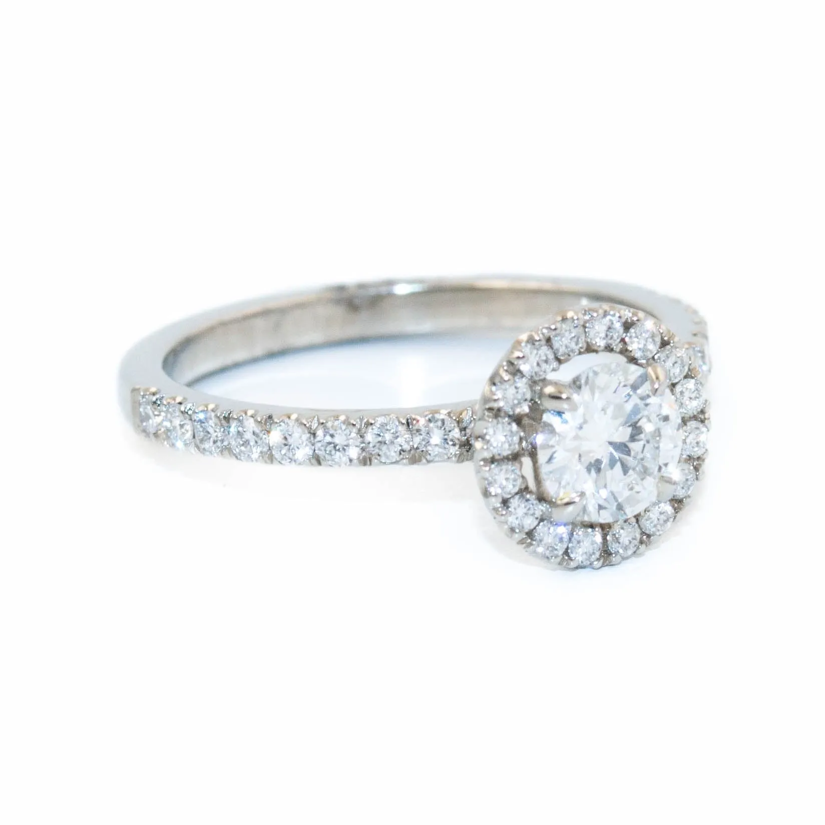 Elegant Pave Diamond Ring - Made To Order