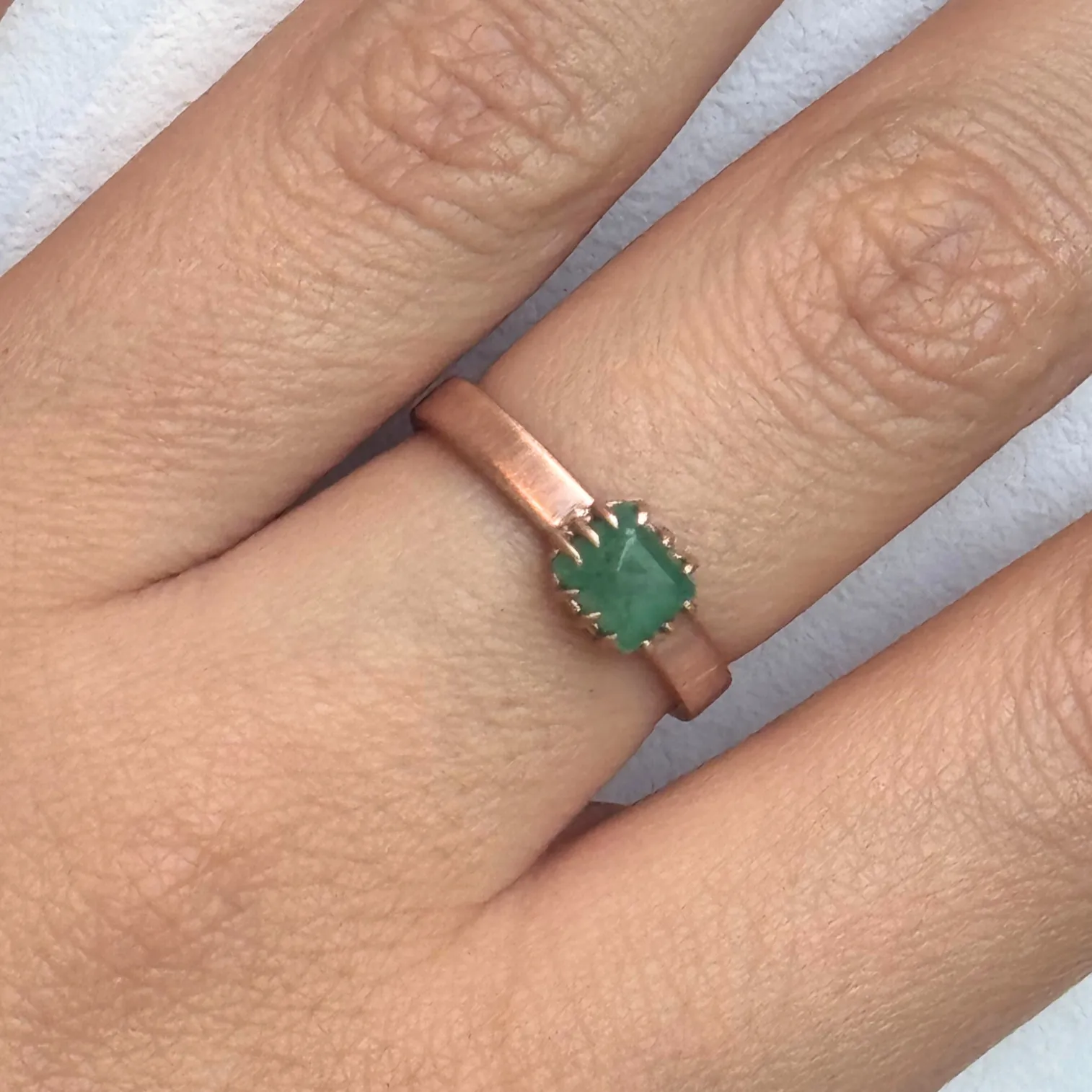 Emerald Gemstone Ring