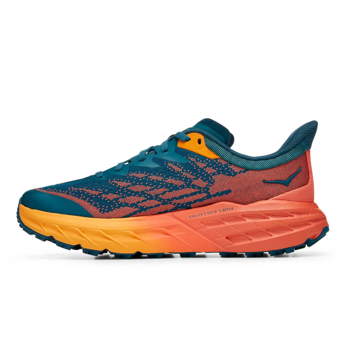 Hoka Speedgoat 5 Wide Womens | Blue Coral / Camellia