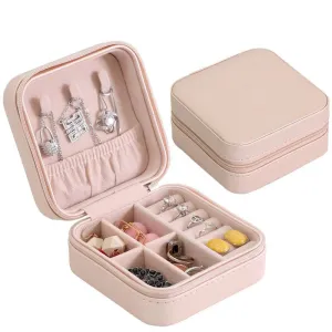 Jewelry Storage Box Simple portable   Travel   bracelet  Earring Box