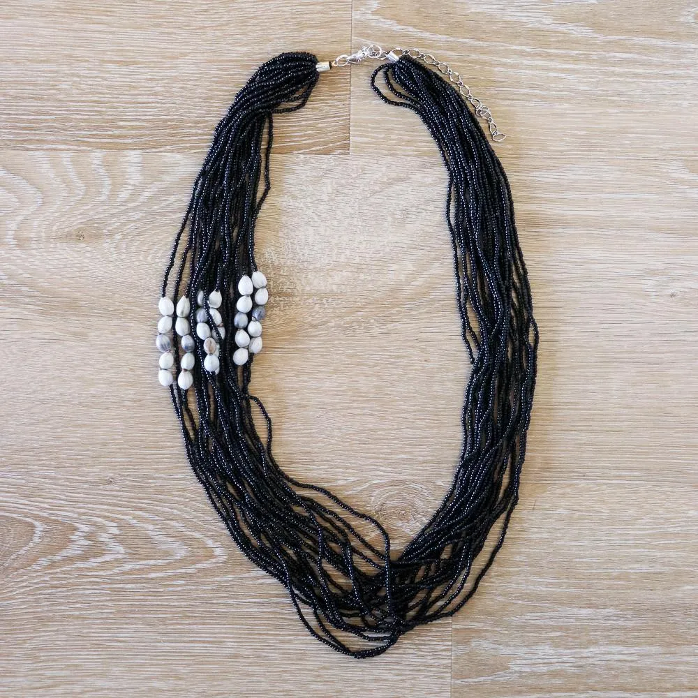 Long Beaded Necklace