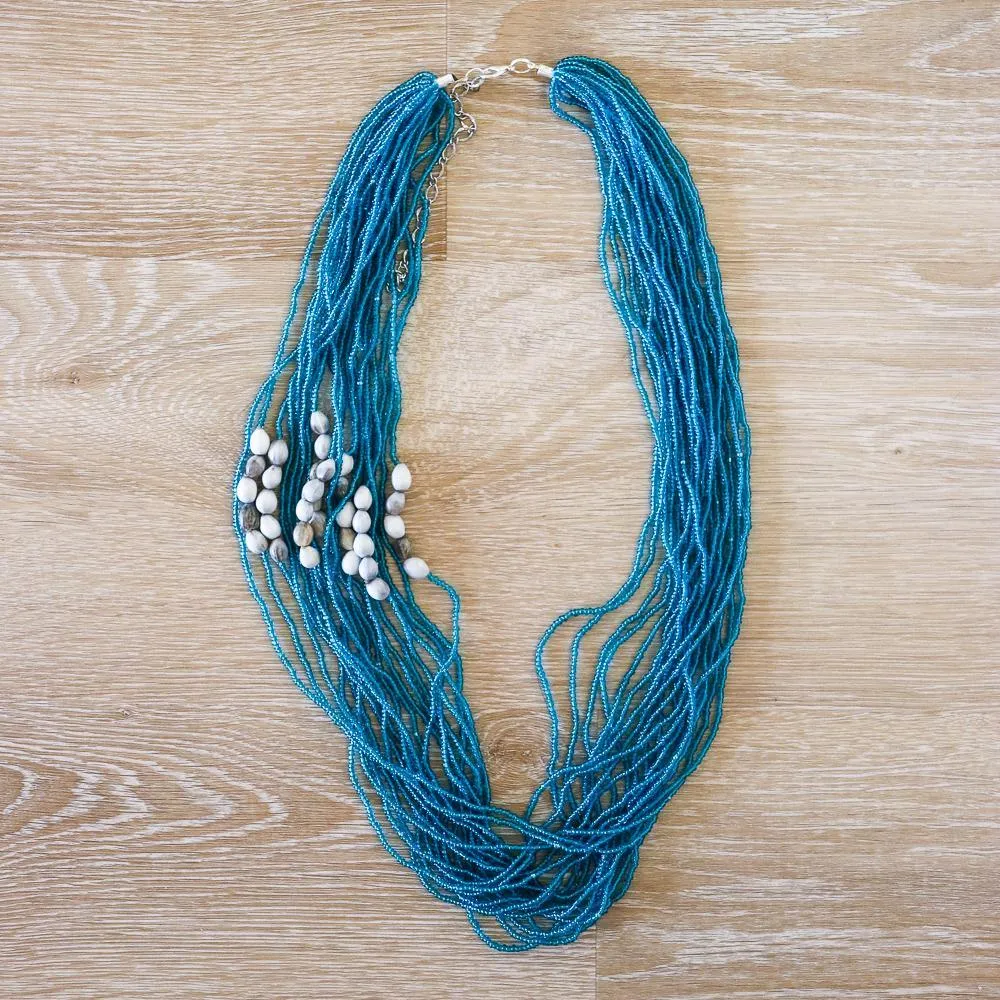 Long Beaded Necklace