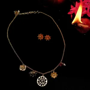 Lotus Symphony Jewelry Set