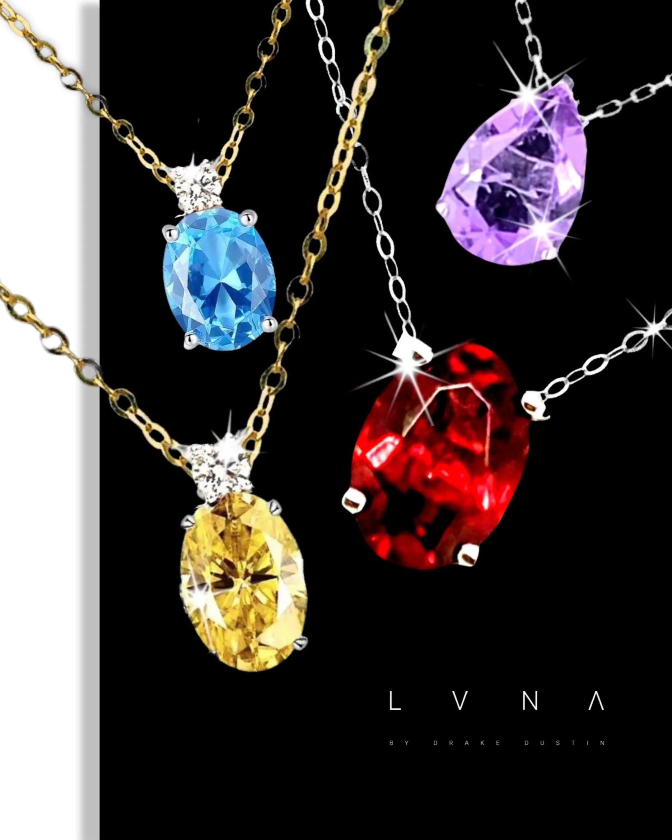 #LoveLVNA | Classic Gemstones Diamond Necklace 16-18” 18kt