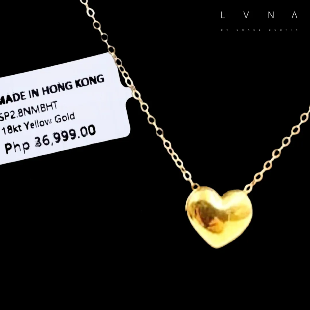 #LVNA2024 | 18K Classic Golden Ivana Heart Necklace