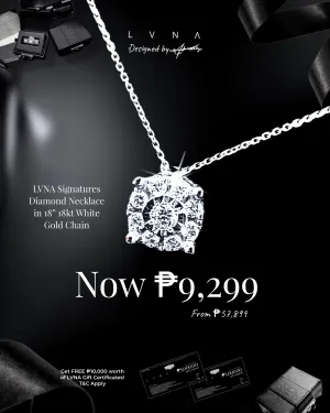 #LVNA2024 | Classic Diamond Necklace in 16-18” 18kt