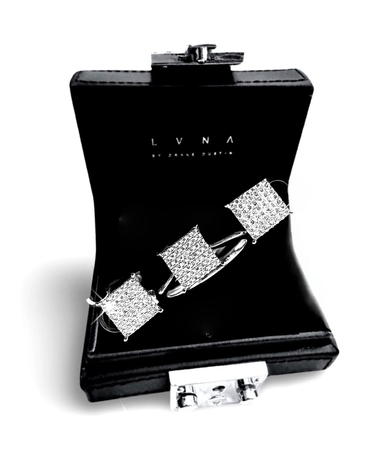 #LVNA2024 | Classic Square Diamond Jewelry Set 18kt