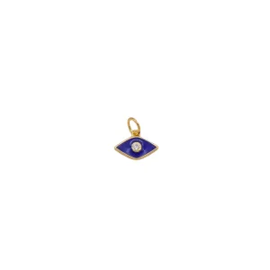 Navy Evil Eye Charm