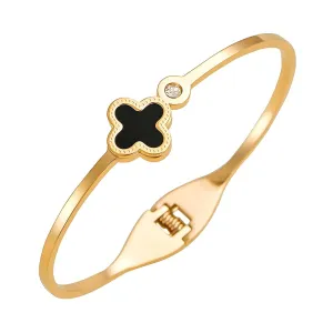 Reriti Intensity 18K gold plated Four-leaf clover Bracelet