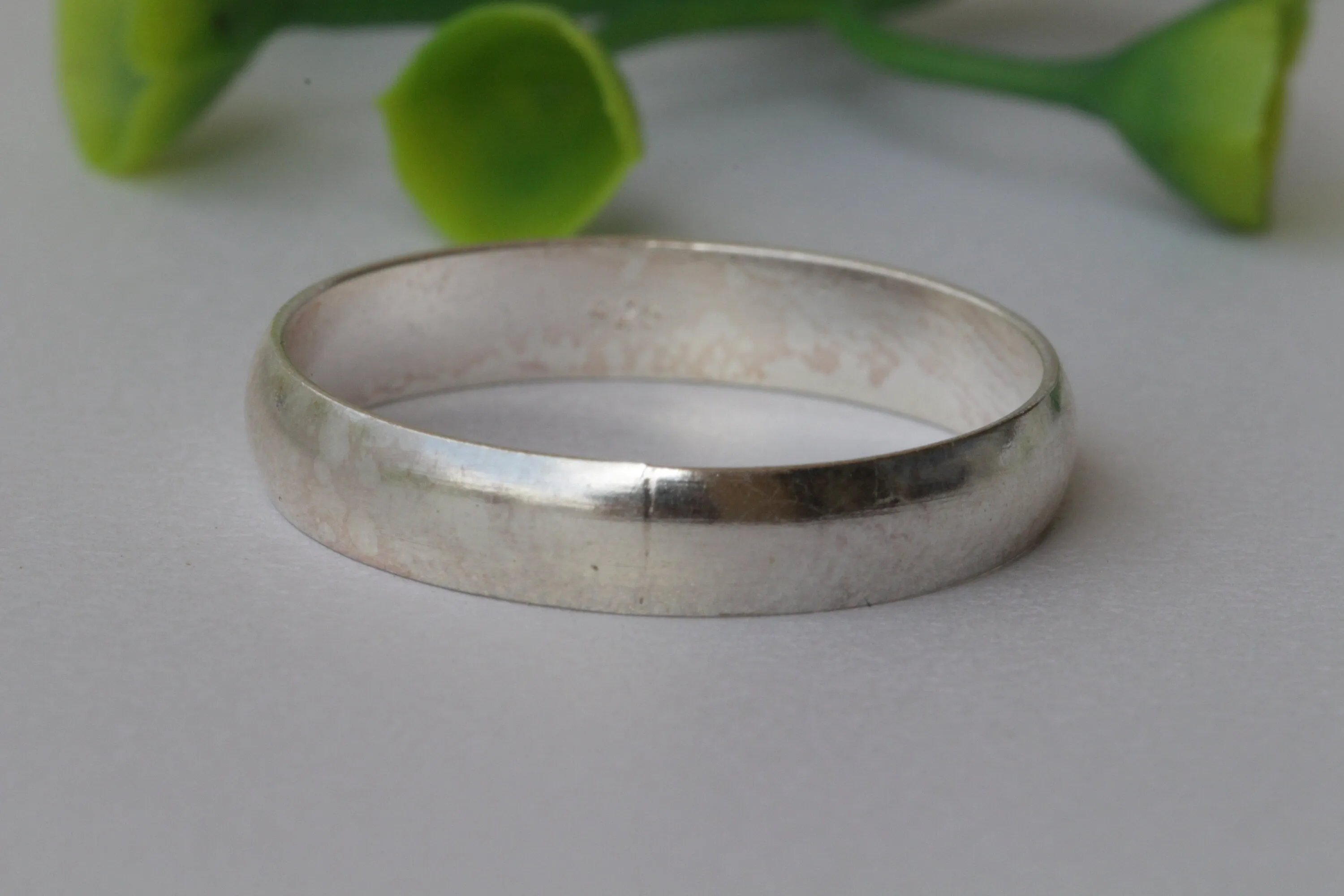 SILVER STERLING Wedding Band