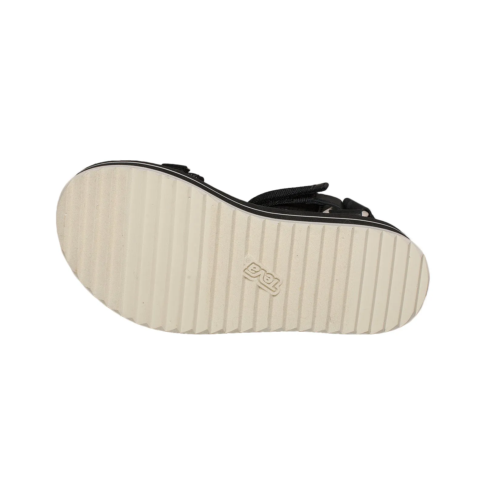 Teva Flatform Universal Luxe Black Sandals - Women's